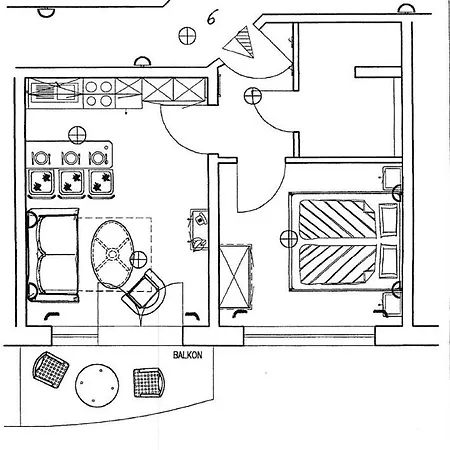Haus Jahreszeiten Appartement 6 Apartmán